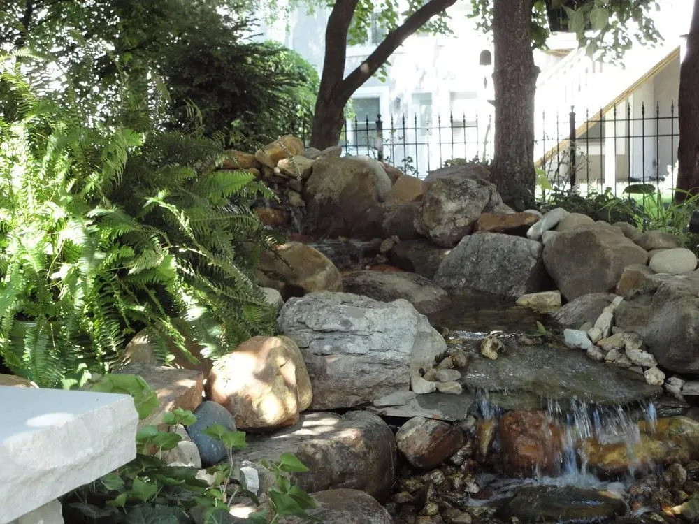 Custom outdoor landscaping in Roeland Park, KS by Land Design Group