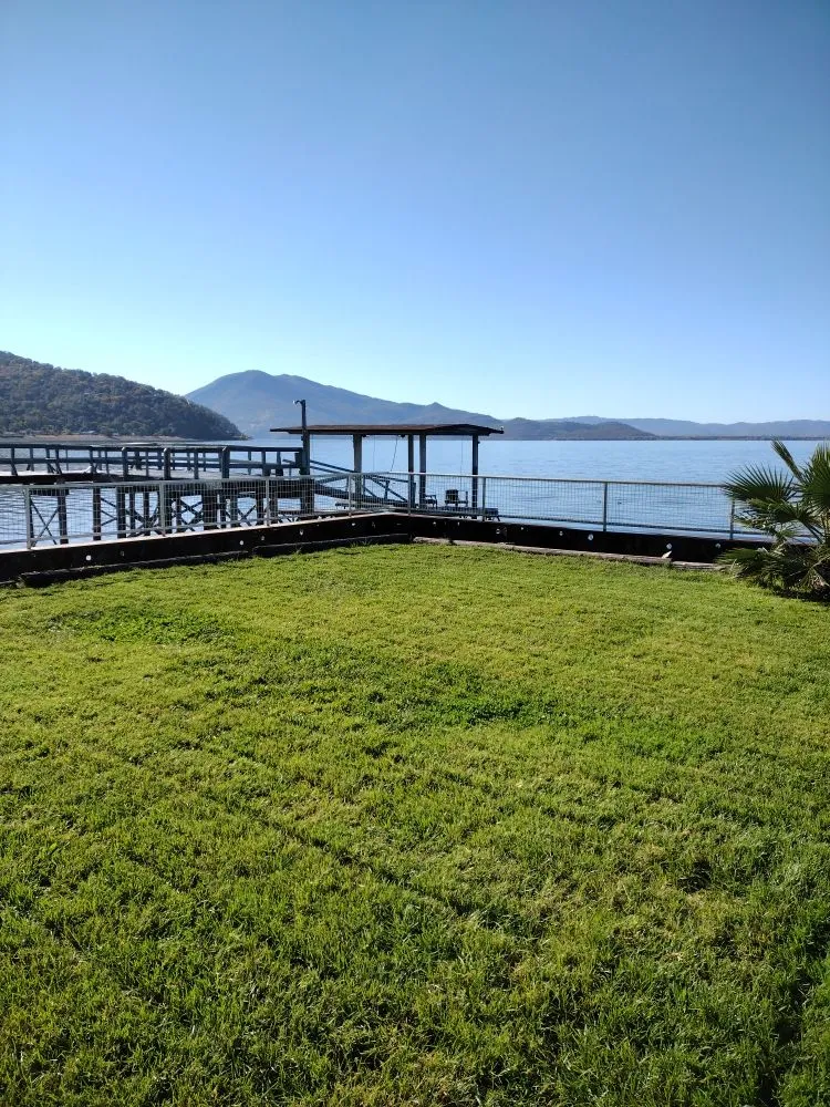 Reliable lawn mowing service with custom design in Clearlake, CA by Land Escape