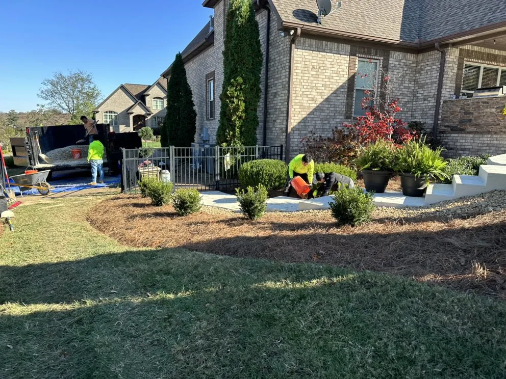 Reliable yard cleanup service for year-round maintenance in Nashville, TN by Land Escape