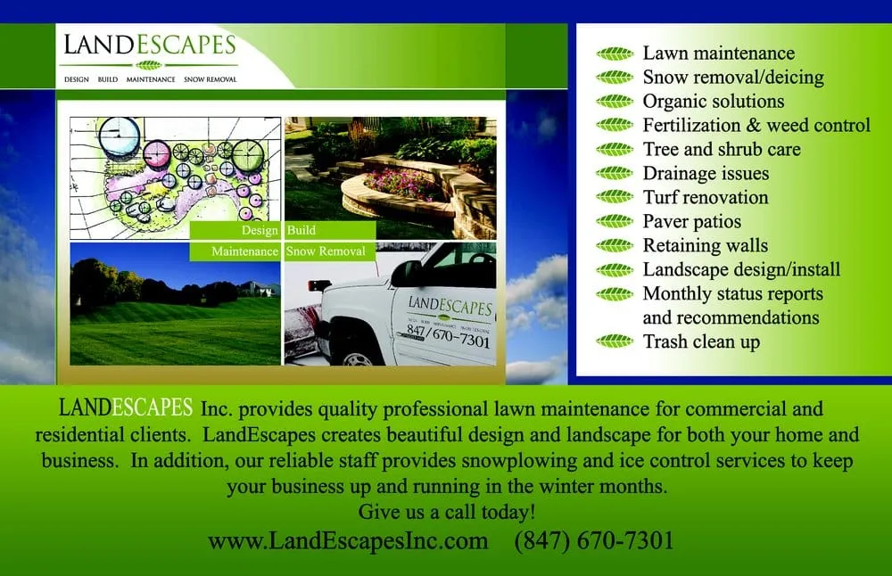 Professional landscape installation experts serving Barrington, IL - Land Escapes