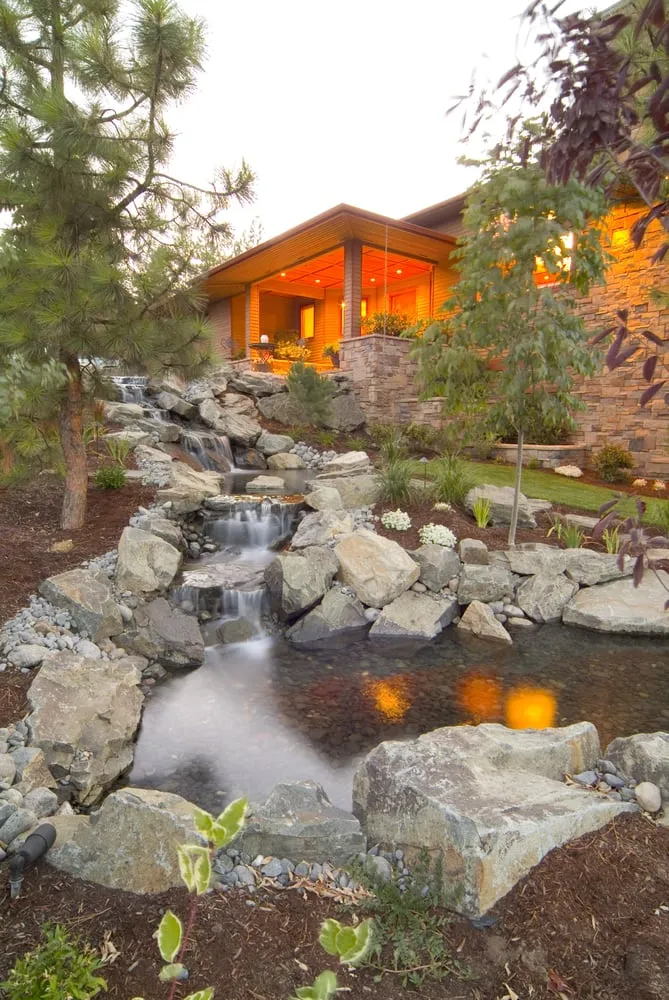 Custom landscape installation in Bend, OR - Land Escapes