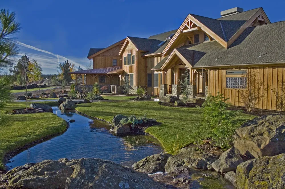 Custom residential landscaping with custom design across Bend, OR - Land Escapes