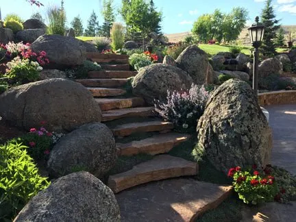 Trusted outdoor landscaping for beautiful yards in Bozeman, MT by Land-Escapes