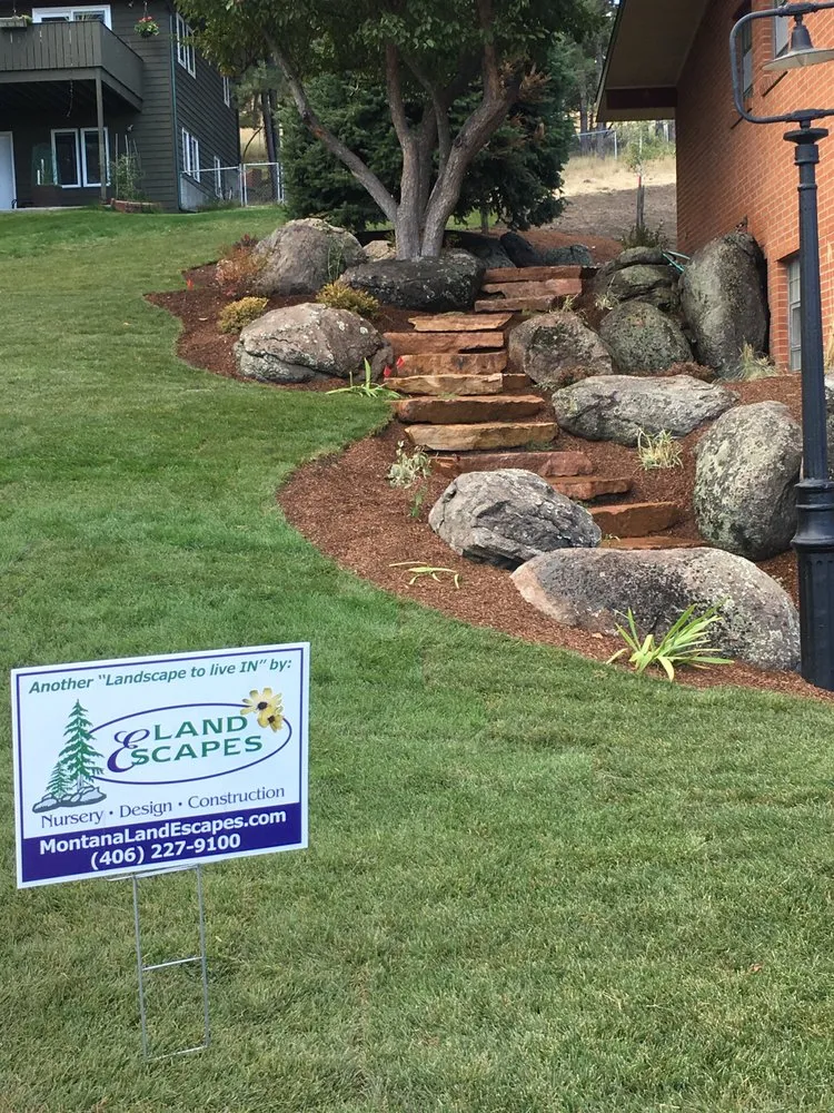 Local lawn mowing service in Bozeman, MT by Land-Escapes