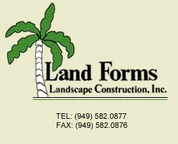 Professional outdoor landscaping for year-round maintenance in Irvine, CA by Land Forms Landscape Construction