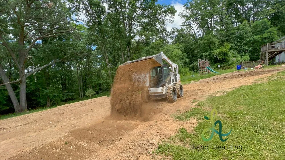 Professional landscape installation in Damascus, MD by Land Healing