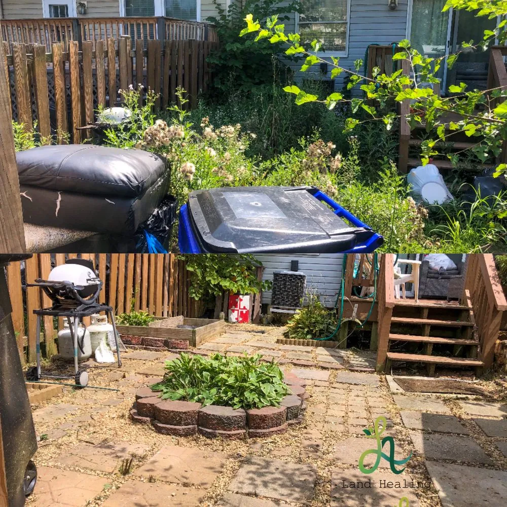 Professional yard maintenance in Damascus, MD - Land Healing