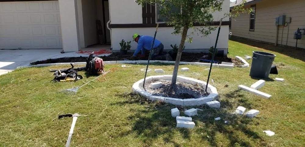 Local garden landscaping with custom design across Helotes, TX - Land-N-Lawns