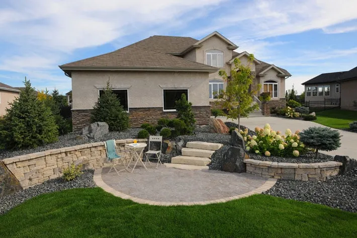 Expert lawn mowing service for residential properties in Denver, CO by Land of Green