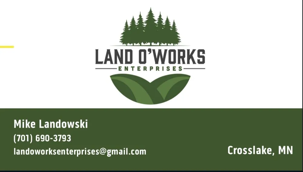 Local landscaping services in Emily, MN by Land O’Works Enterprises