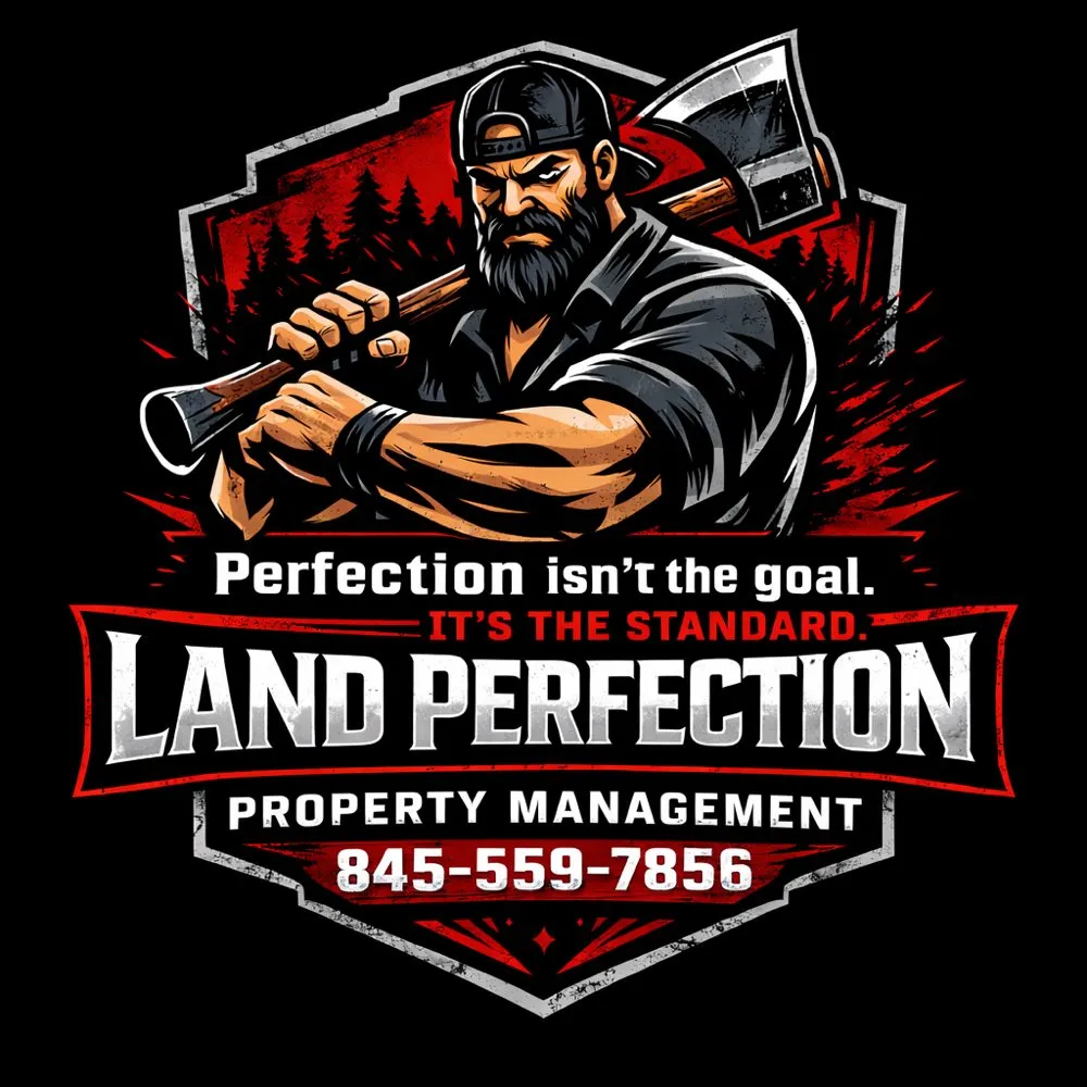 Professional yard cleanup service with custom design in Pleasant Valley, NY by Land Perfection Property Managment