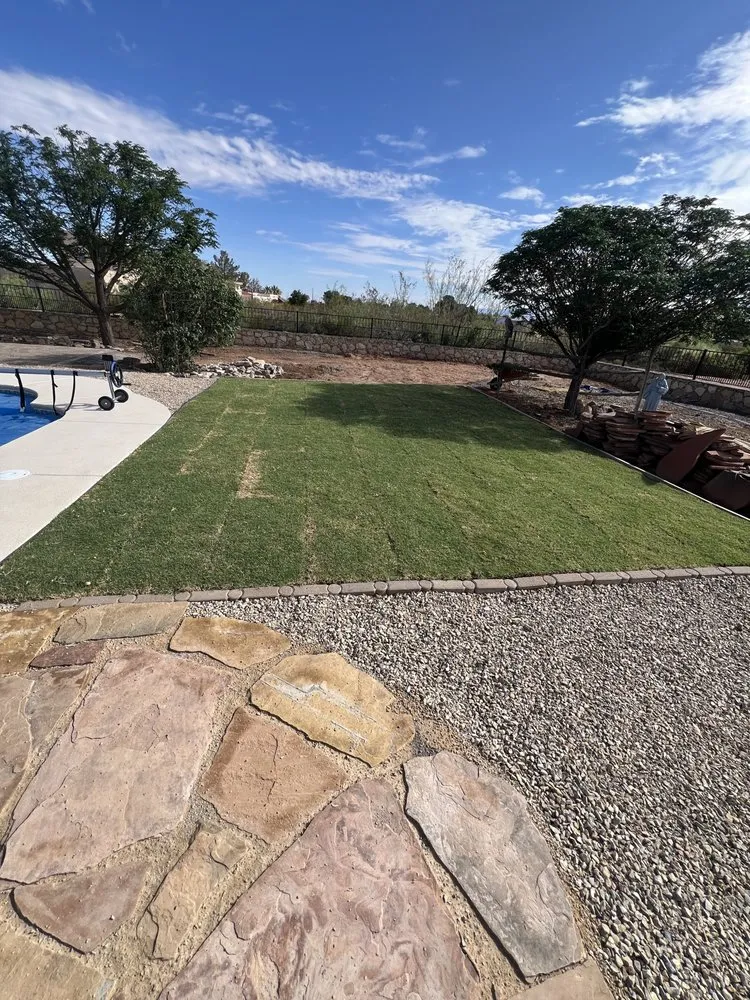 Affordable yard maintenance for homes in Las Cruces, NM by Land Pride Landscaping & Welding