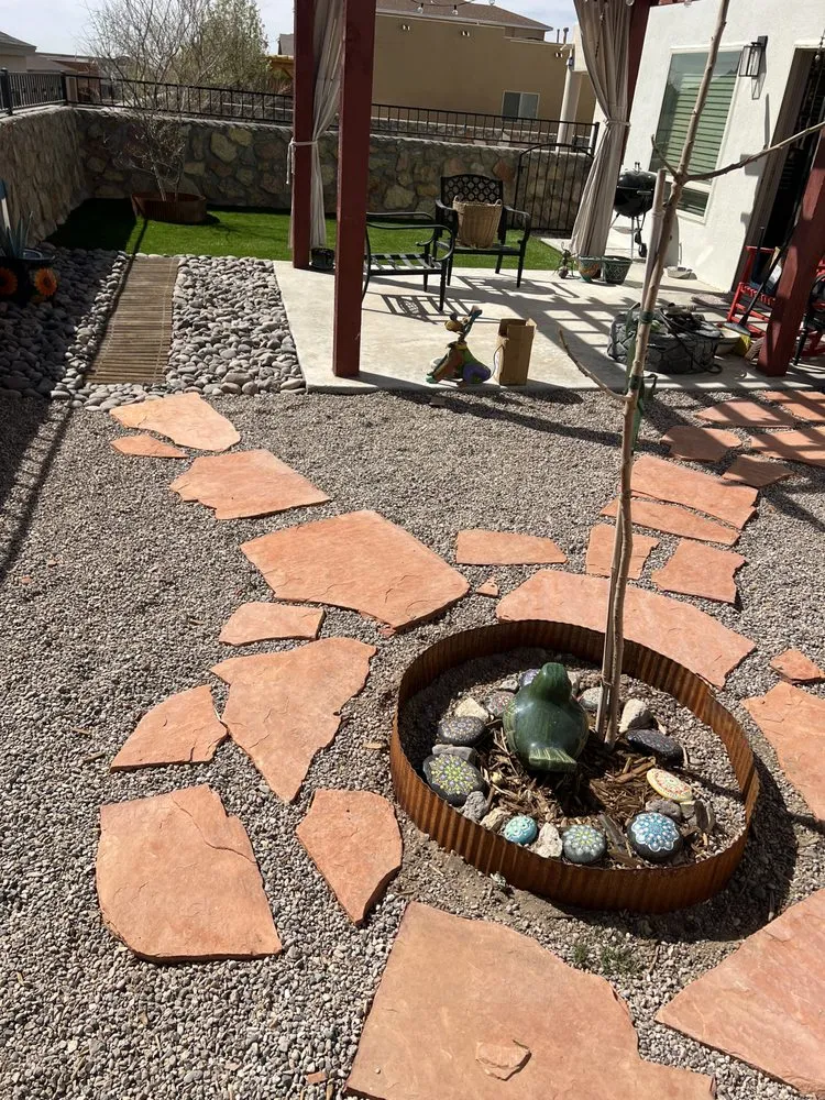 Top-rated lawn care service for outdoor upgrades in Las Cruces, NM by Land Pride Landscaping & Welding