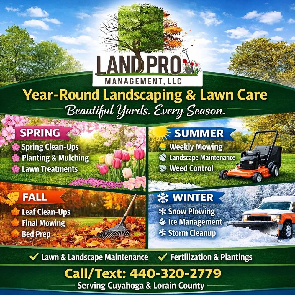 Affordable landscaping services experts serving Berea, OH - LAND PRO MANAGEMENT