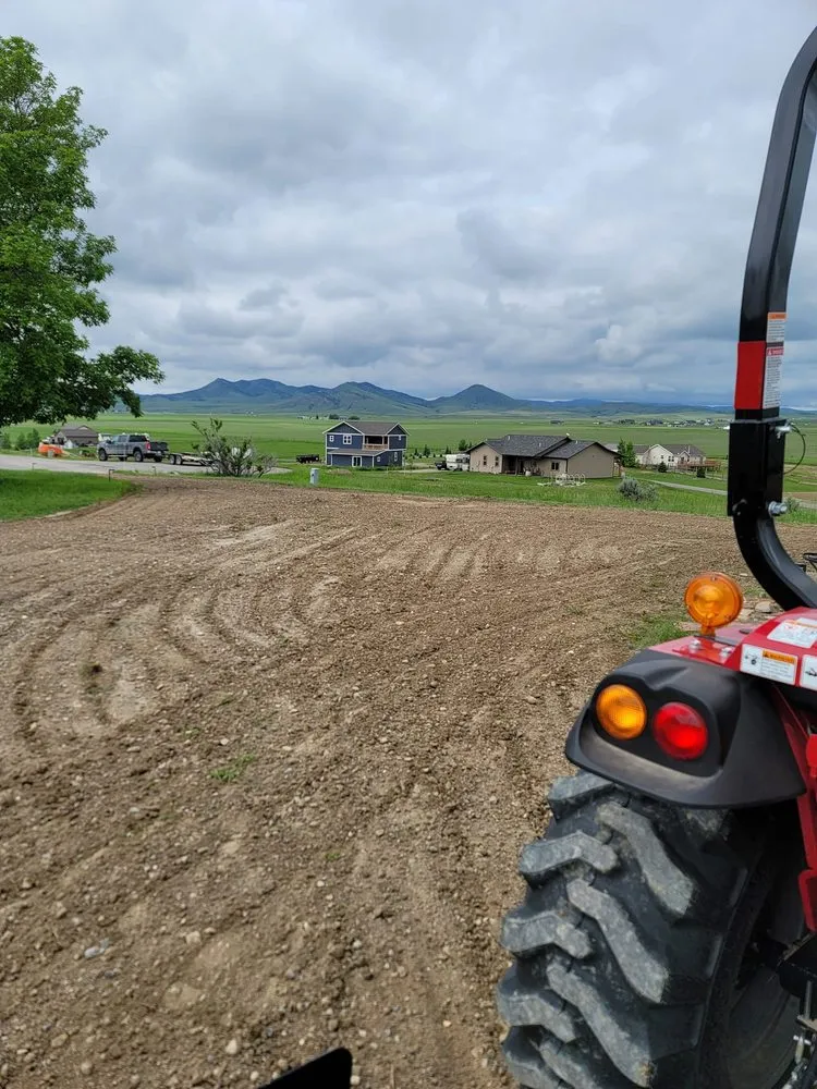 Local lawn mowing service with custom design across Three Forks, MT - Land Rush Services