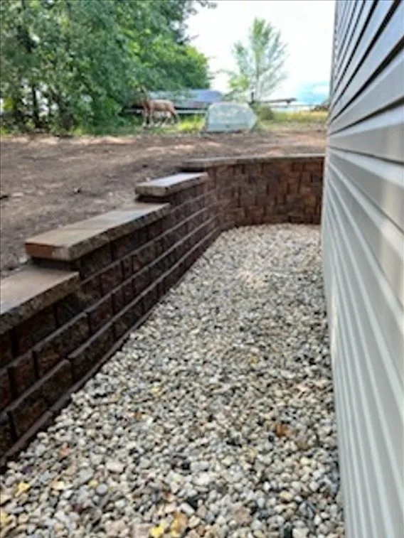 Affordable landscape design in Milton, WI by Land Solutions