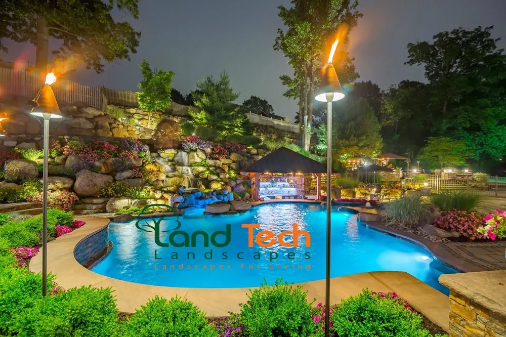 Custom yard cleanup service for year-round maintenance in Mount Sinai, NY by Land Tech Nursery Tree & Landscaping