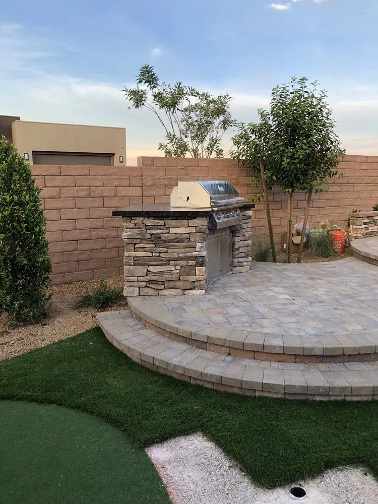 Top-rated landscape installation for homes in Las Vegas, NV by Land View Landscape