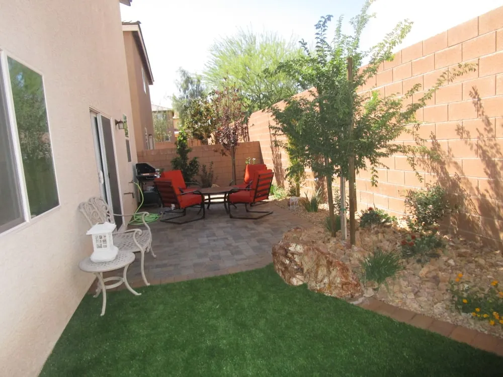 Local garden landscaping for beautiful yards in Las Vegas, NV by Land View Landscape