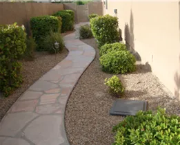 Trusted lawn mowing service for residential properties in Las Vegas, NV by Land View Landscape