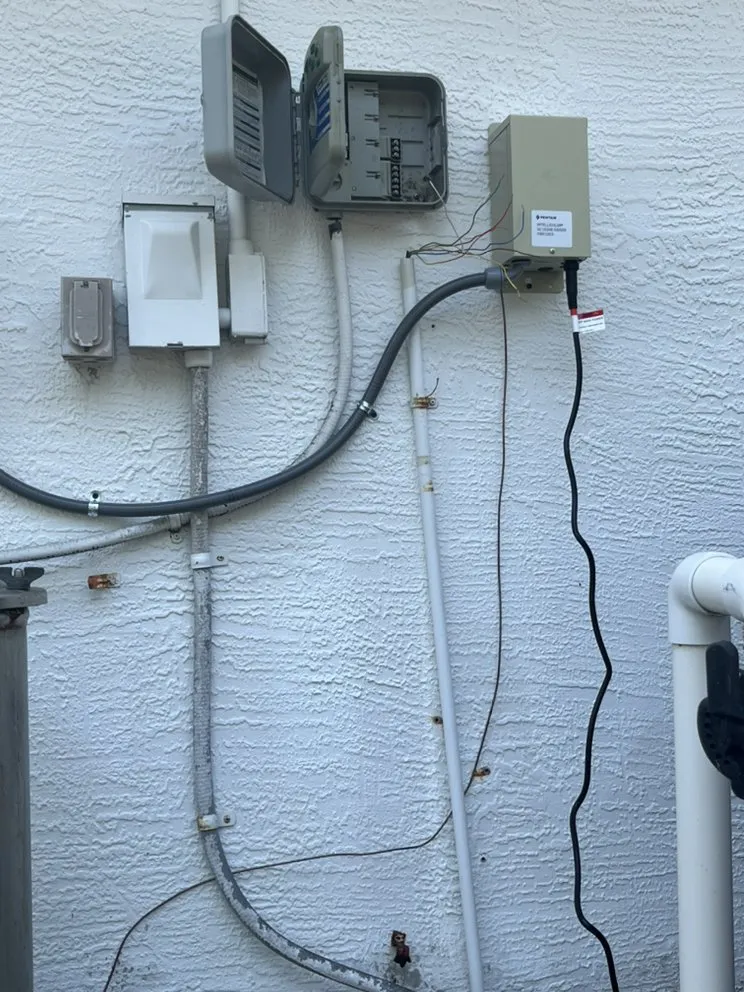 Local lawn mowing service with custom design in Port Richey, FL by Land View Landscaping