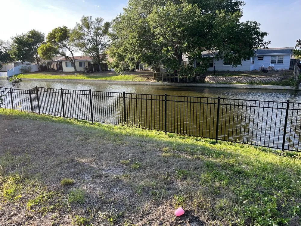 Custom garden landscaping for year-round maintenance in Port Richey, FL by Land View Landscaping