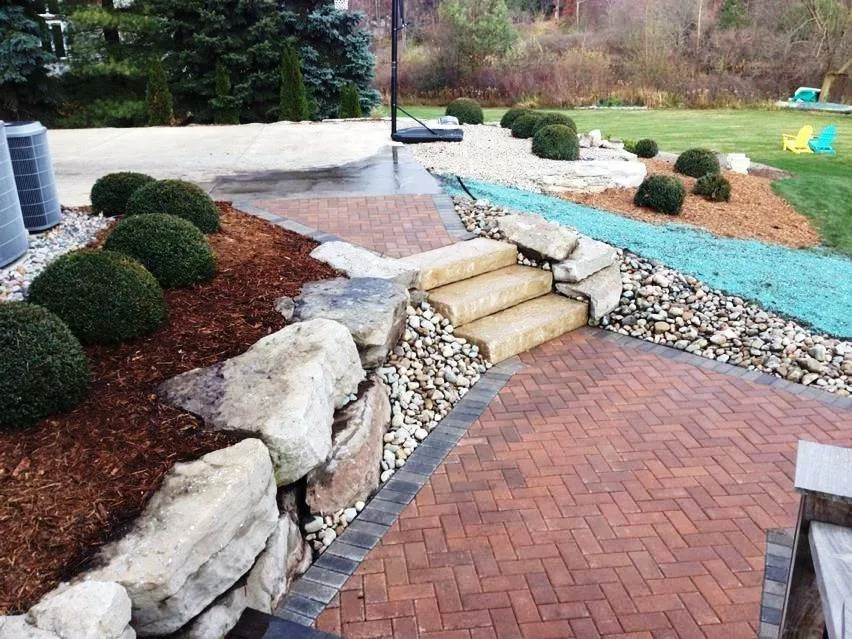 Local garden landscaping in Lansing, MI by Land Visions