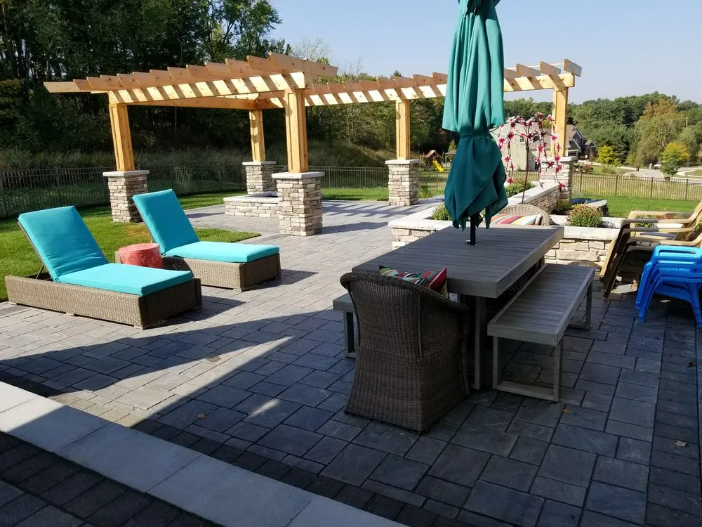 Professional yard maintenance in Lansing, MI by Land Visions