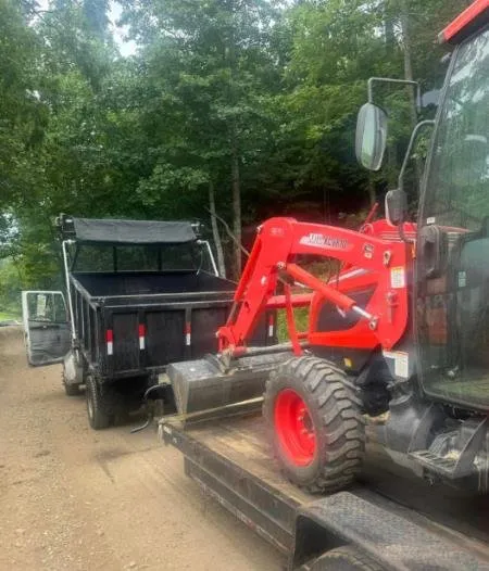 Custom yard maintenance for beautiful yards in Sylva, NC by Land Worx