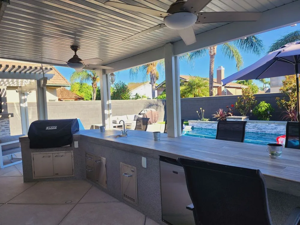 Custom yard maintenance for year-round maintenance in Ontario, CA by Land X Landscape Construction