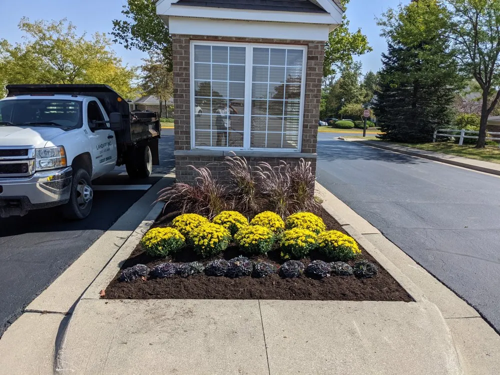 Custom landscape installation in New Haven, IN by Landart