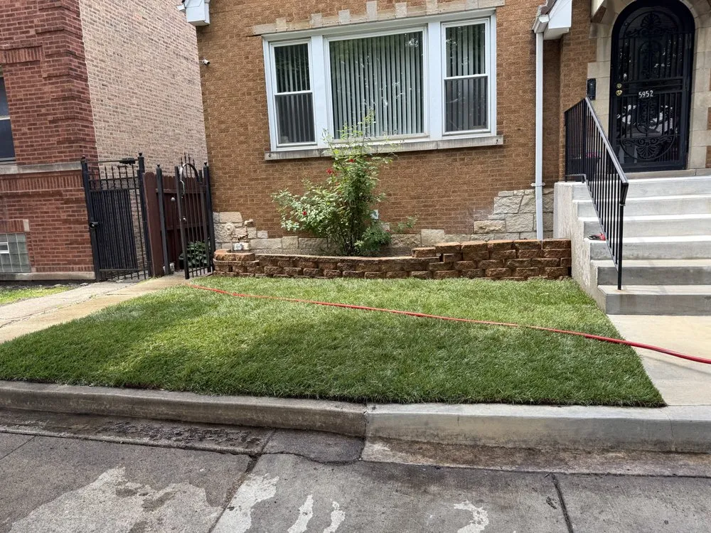 Custom landscape installation near you in Chicago, IL by Landa’s Landscaping