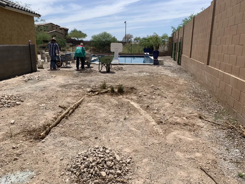 Professional yard maintenance experts serving El Mirage, AZ - Landaverde Landscape