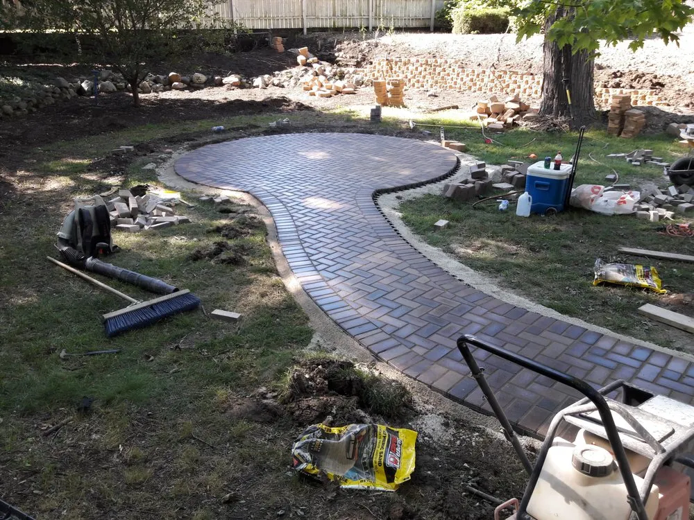 Custom residential landscaping in McHenry, IL by Landcare And Lawn Maintenance