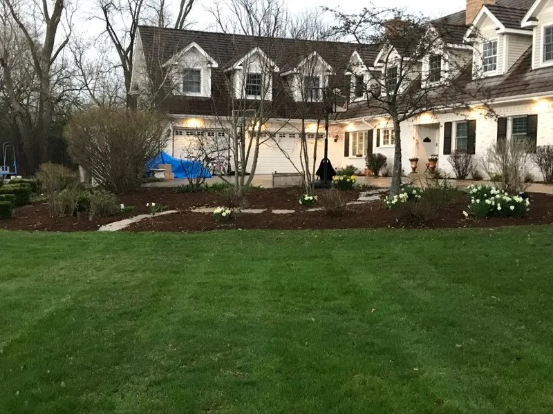 Custom landscape installation in McHenry, IL by Landcare And Lawn Maintenance