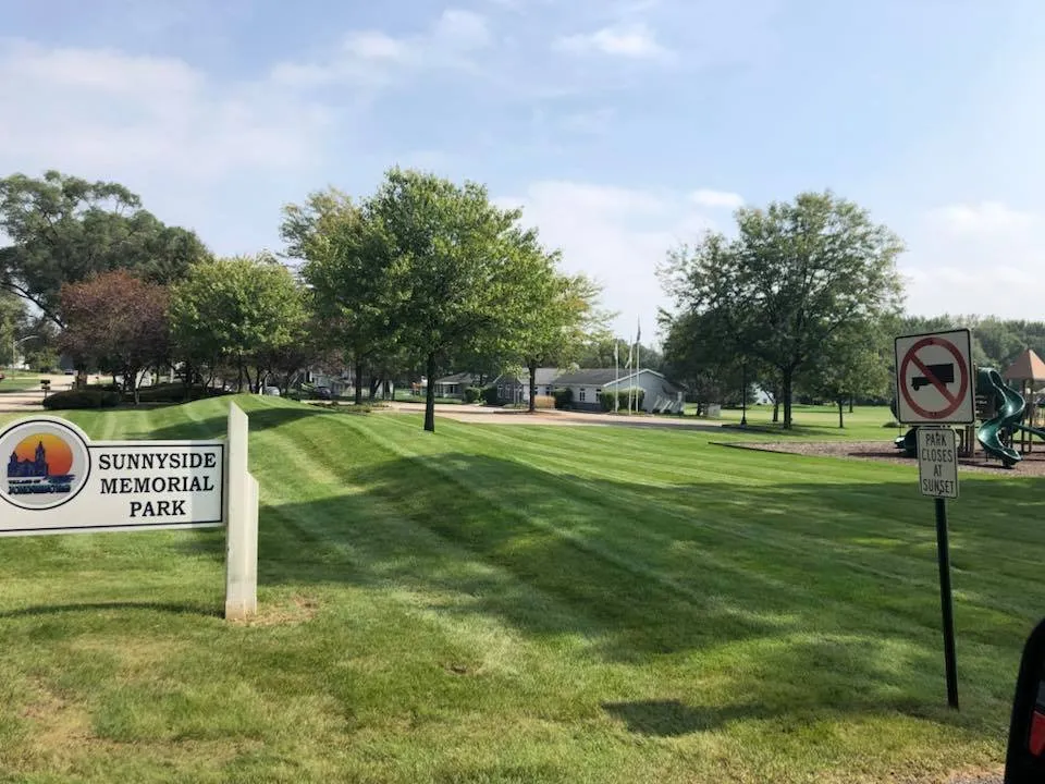 Professional garden landscaping in McHenry, IL by Landcare And Lawn Maintenance