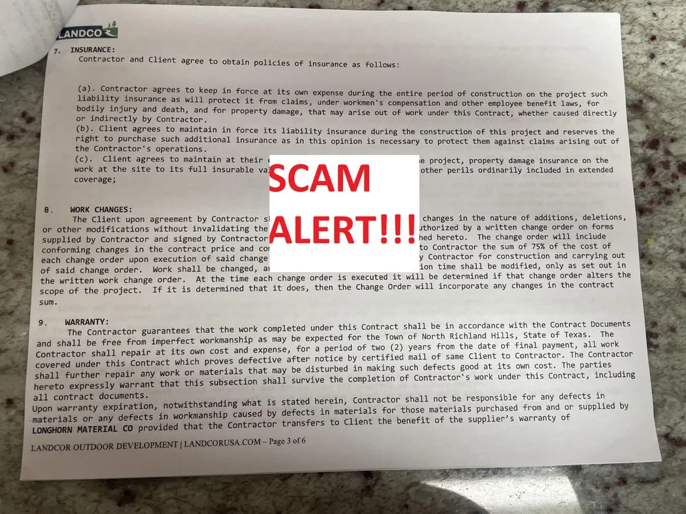 Professional landscaping services for homes across Grapevine, TX - LandCor Outdoor Development