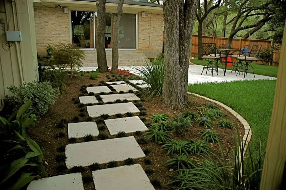 Professional landscaping services in Dripping Springs, TX by Landcraft
