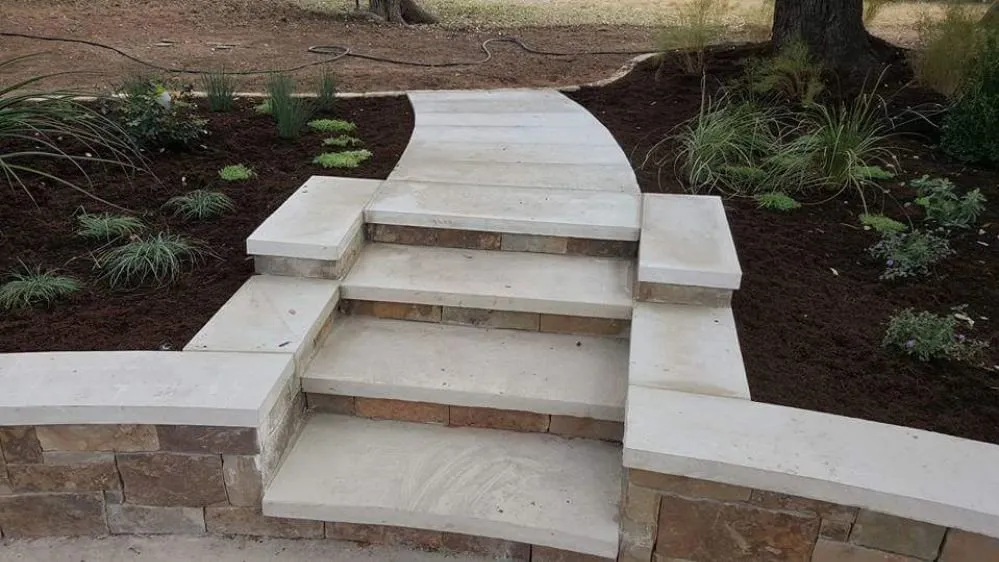 Professional residential landscaping in Dripping Springs, TX by Landcraft