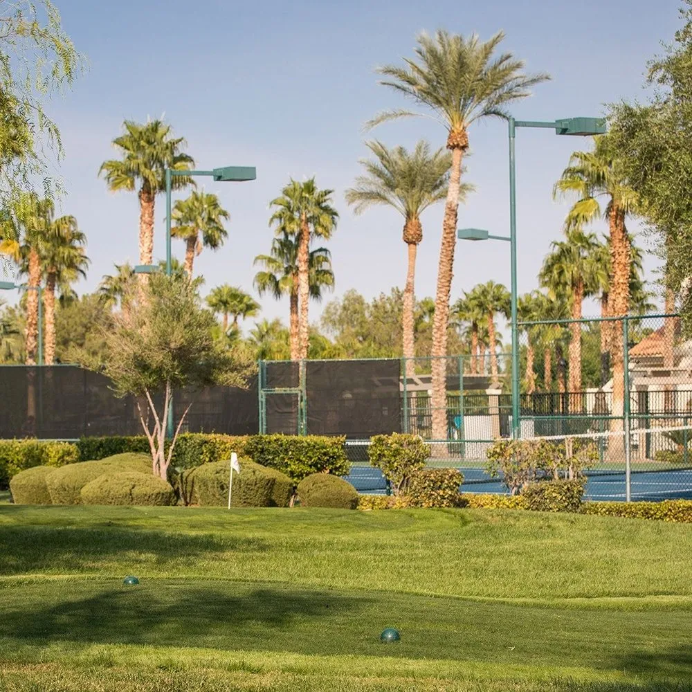 Custom residential landscaping with custom design in Las Vegas, NV by Landcraft