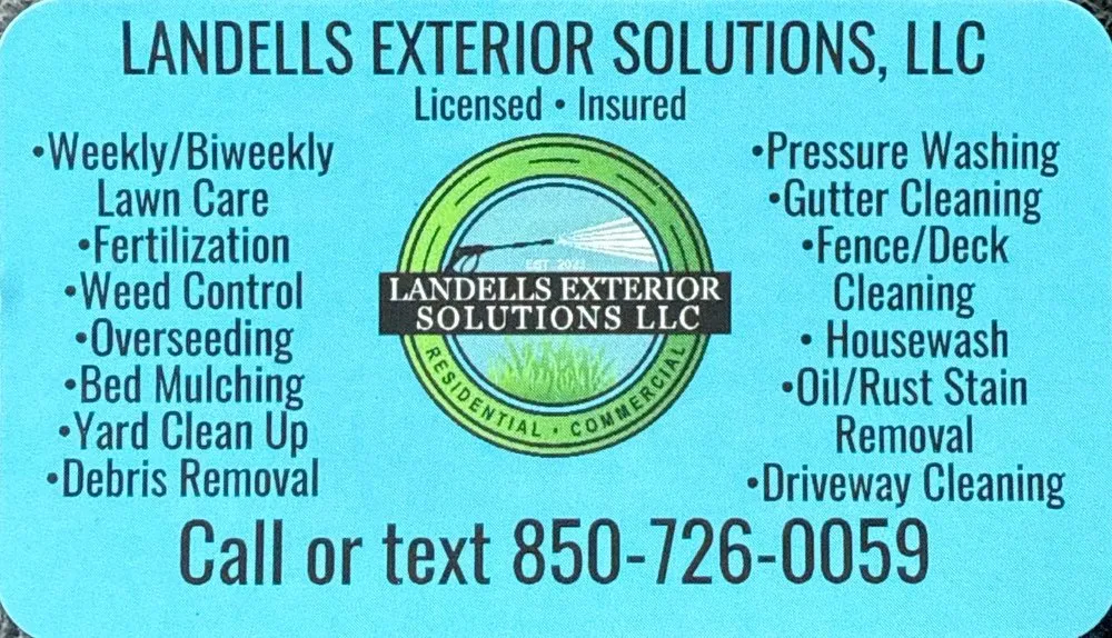 Custom yard maintenance in Callaway, FL - Landells Exterior Solutions