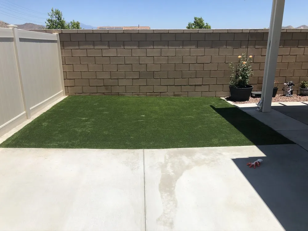 Professional lawn mowing service for residential properties across Menifee, CA - Landeros Elite Concrete