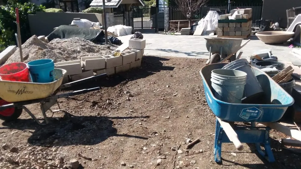 Local outdoor landscaping in Menifee, CA by Landeros Elite Concrete