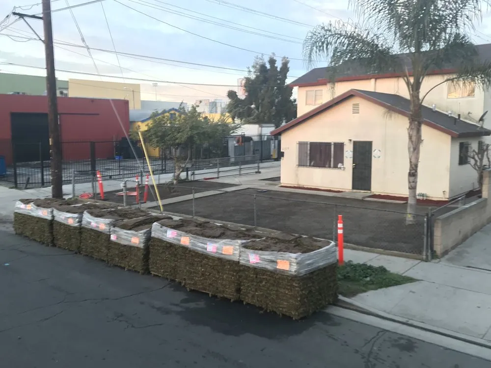 Trusted lawn mowing service with custom design in Menifee, CA by Landeros Elite Concrete