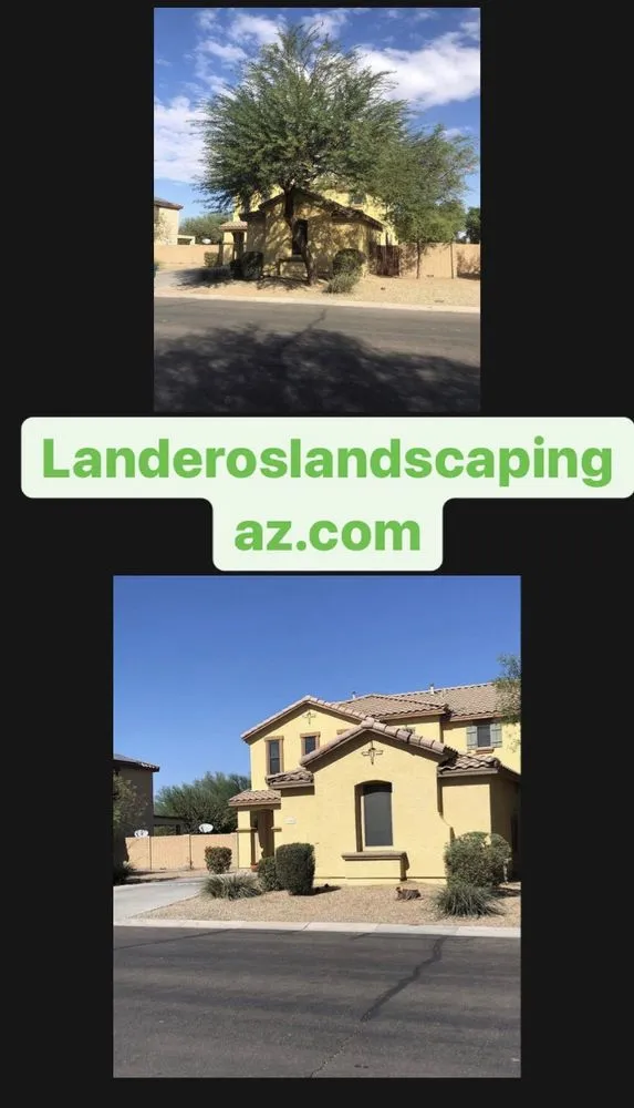 Local garden landscaping in Phoenix, AZ by Landeros Landscaping