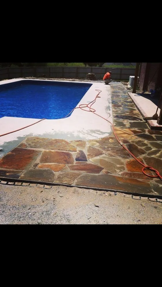 Professional garden landscaping in Claremore, OK by Landers Contracting