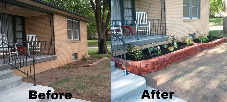 Local garden landscaping in Halstead, KS - Landers Lawn & Landscape