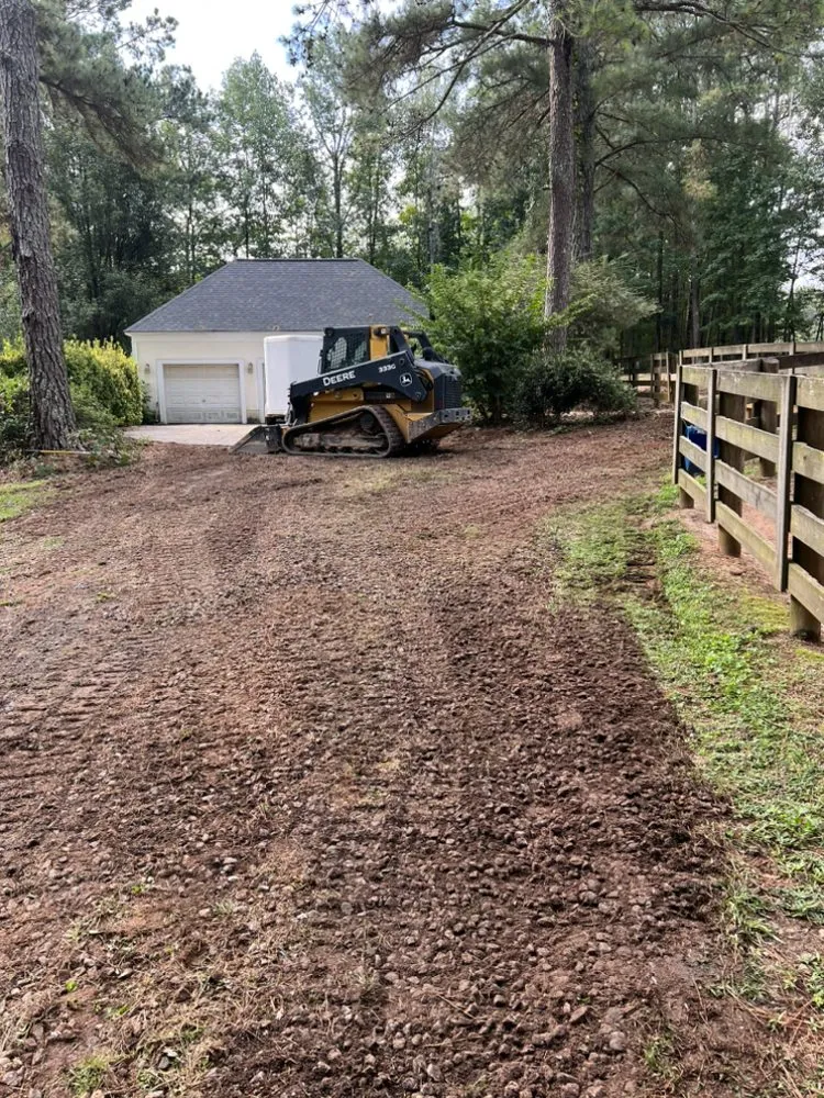 Professional residential landscaping in Sharpsburg, GA - LandFix Grading & Gravel