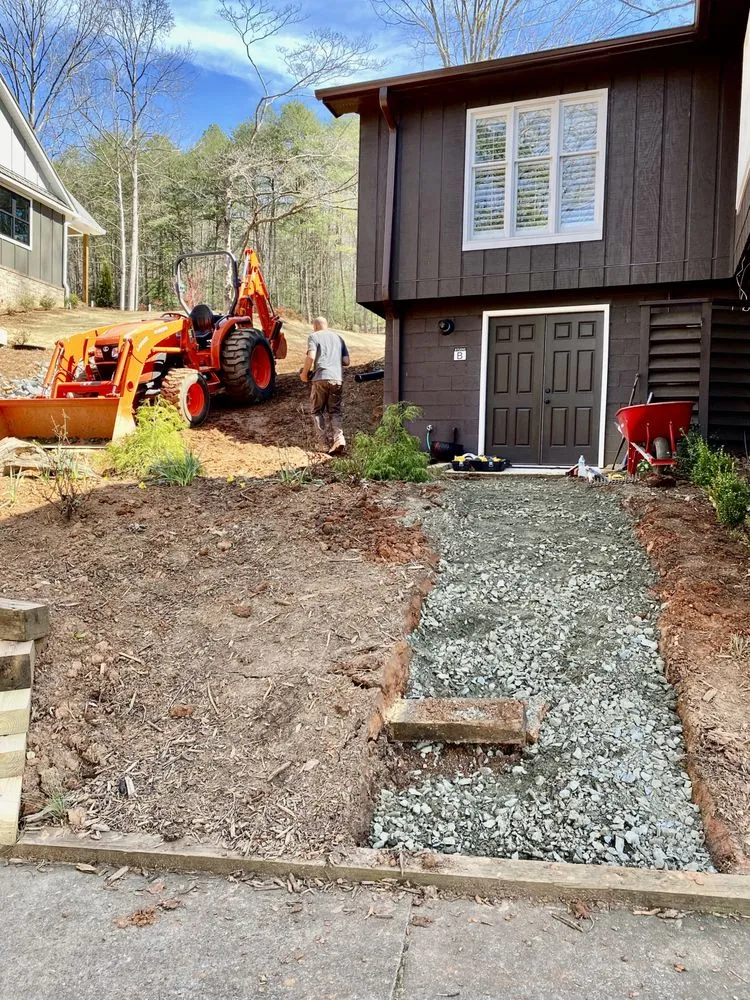 Custom garden landscaping for outdoor upgrades across Statesville, NC - Landis Tree and RM Landscaping