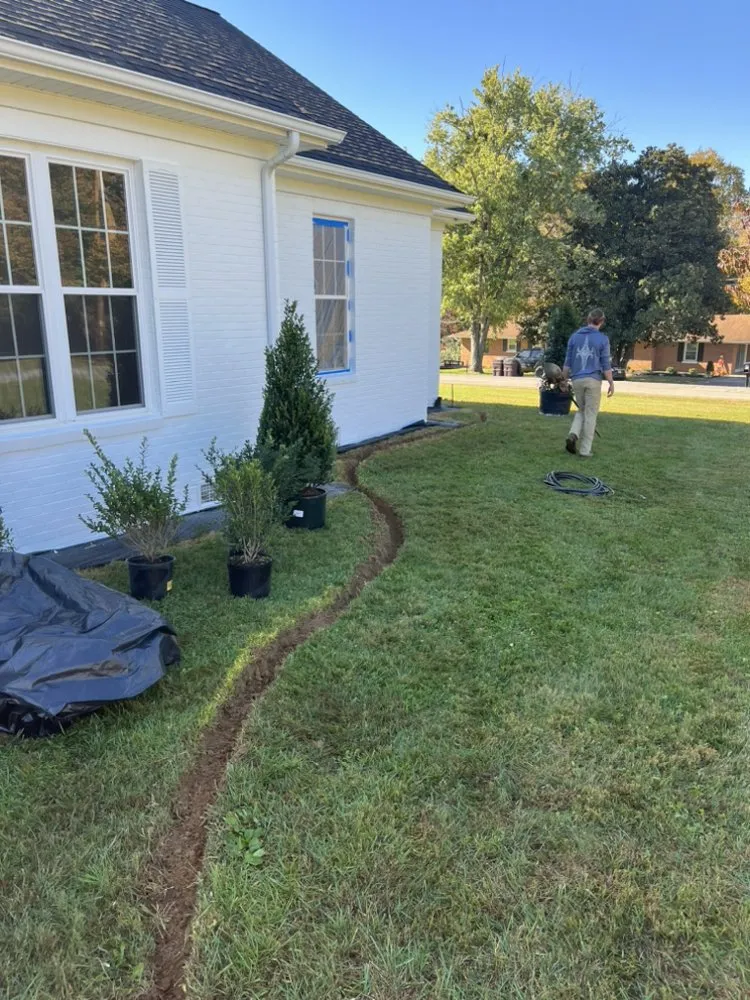 Custom landscape design in Greensburg, KY by Landiscaping